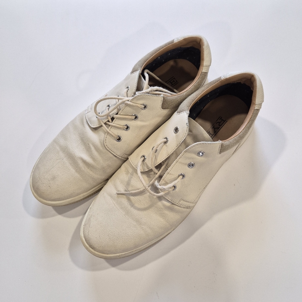 RYE Men's Cream Casual Shoes Size 10.5